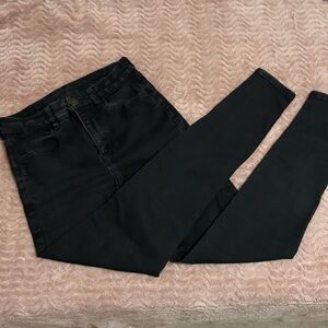 American Eagle Outfitters Black Jeans Curvy Hi-Rise Jegging